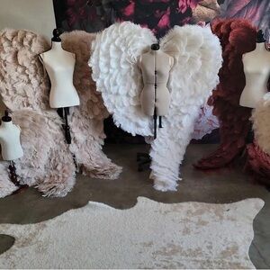 Elegant Feather Angel Wings - Couture handmade